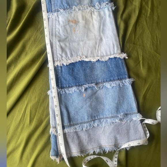 Zana Di Patch Work Flare Jeans - Picture 7 of 11